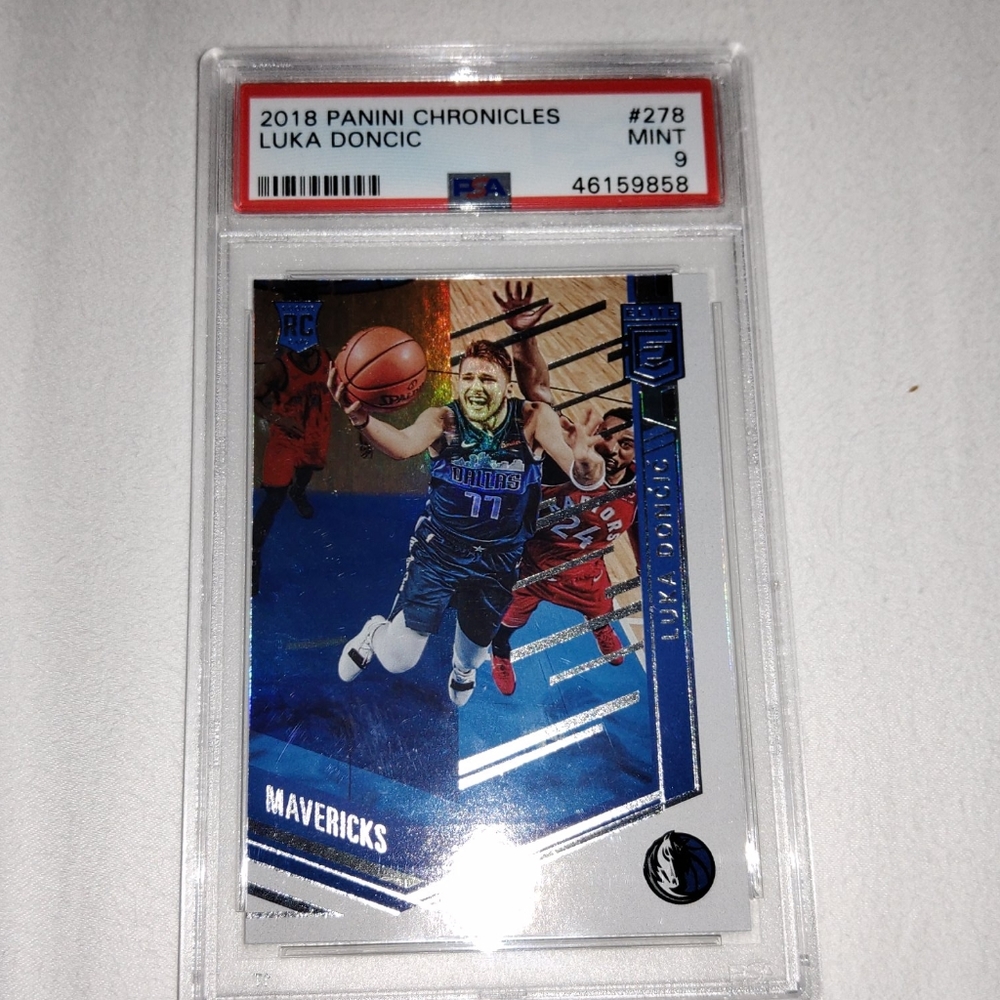 Luka Doncic ROOKIE 🔥graded psa 9